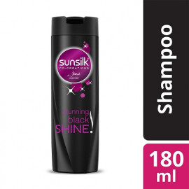 SUNSILK BLACK SHINE SHAMPOO 180ml